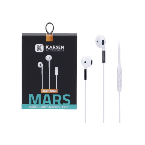 Producto - Ear Buds Mars iPhone Blanco Karsen