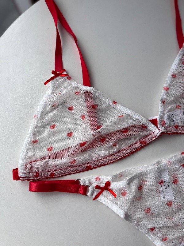 Producto - Conjunto love rojo