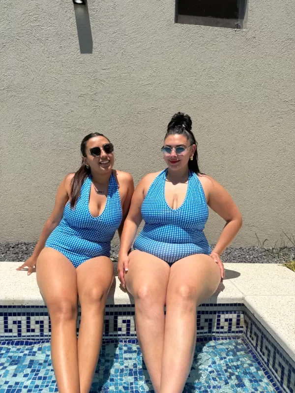 Producto - Enteriza marilyn Celeste ( vedetina ) - COD 4202