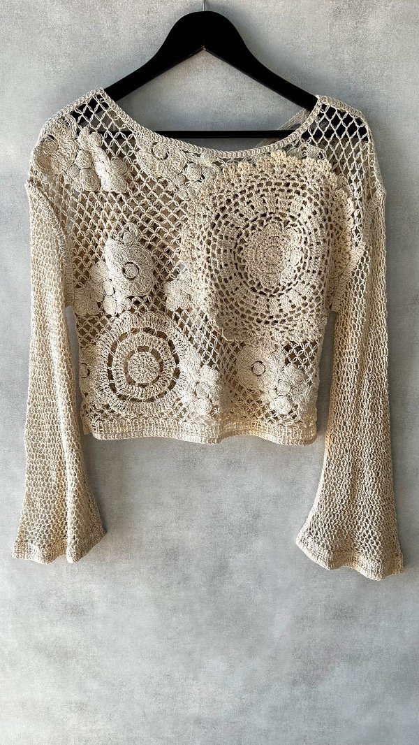 Producto - Top de crochet Zara TS - 5