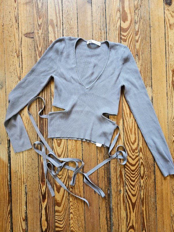 Producto - Remera Zara Gris t.m
