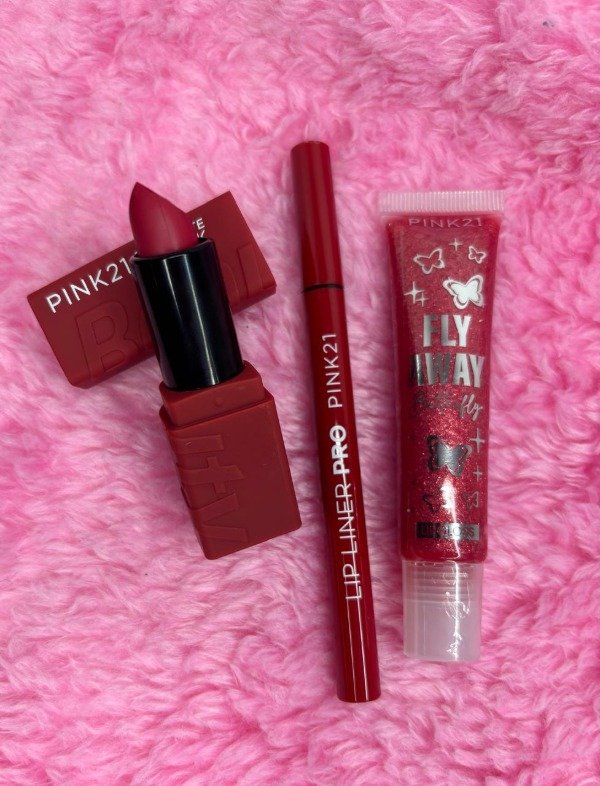 Producto - Lip combo Pink 21 Rojo