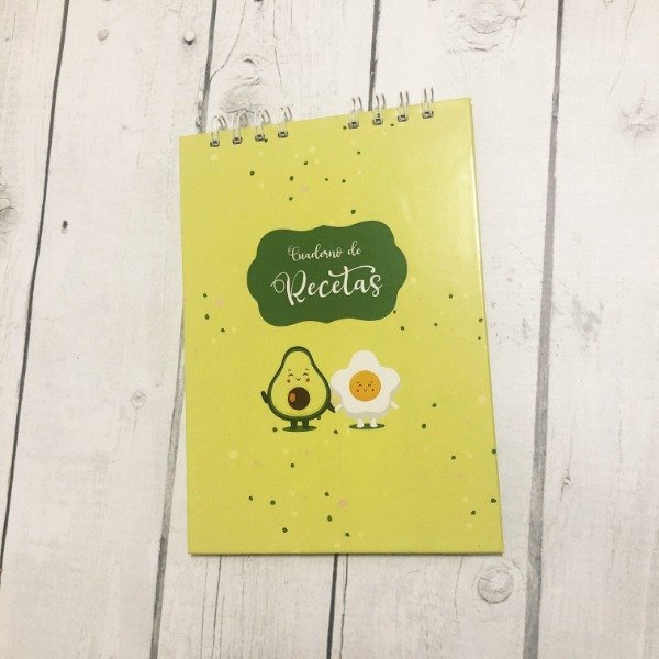 Producto - Cuaderno de Recetas - Avocado