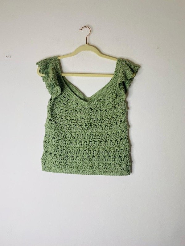 Producto - Top verde De pies a Cabeza