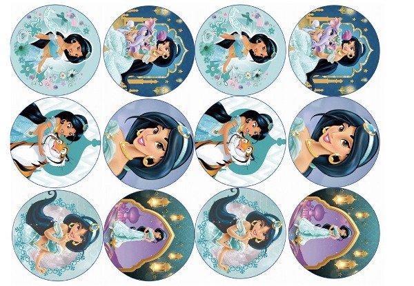 Producto - LAMINA PRINCESAS JAZMIN 2