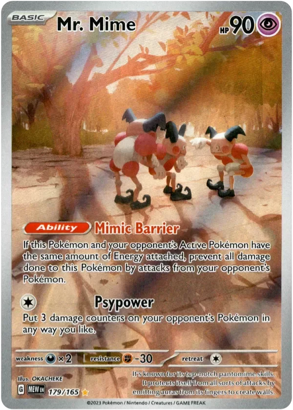 Producto - Mr. Mime - 179/165 - Scarlet and Violet 151
