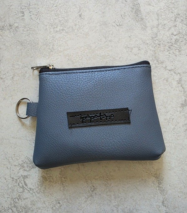Producto - Llavero-Monedero Azul