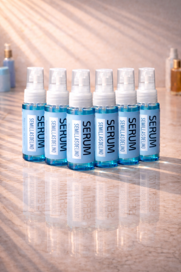 Producto - Comprando 6 sérum semi de lino v-blue x 30 ml