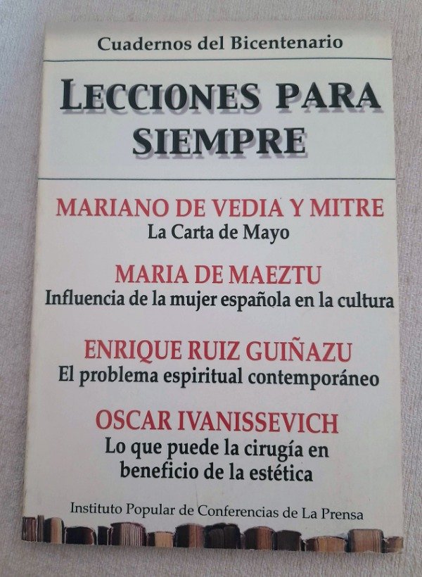 Producto - Cuadernos Del Bicentenario #8 - Lecciones Para Sie La Prensa