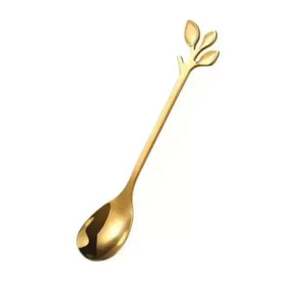 Producto - Cucharitas acero doradas x 6