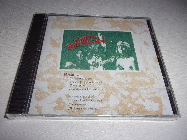 Producto - CD LOU REED BERLIN NUEVO EUROPA 31A