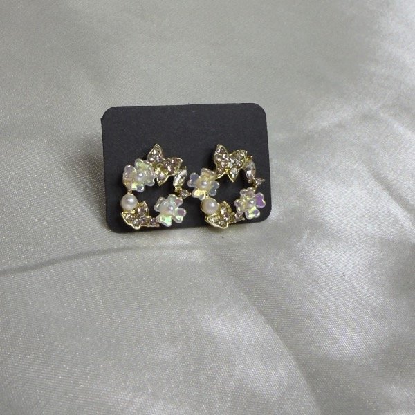Producto - Aros Flor Perlas