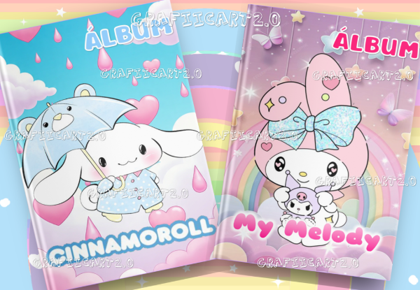 Producto - NUEVO KIT DE ALBUM DE CINNAMOROLL Y MY MELODY