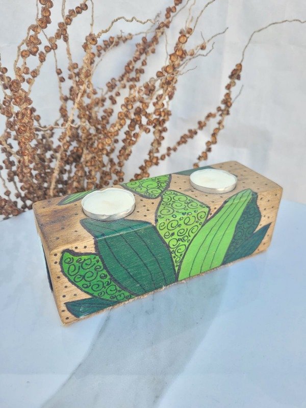 Producto - Portavelas doble
