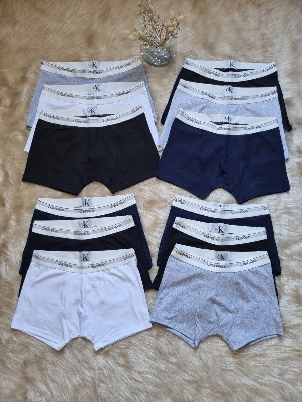 Producto - Boxer de algodón con lycra Calvin Klein (El precio es por docena)