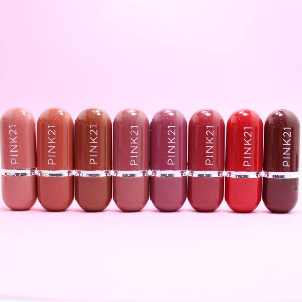 Producto - Labial en barra matte Pink 21 24hs