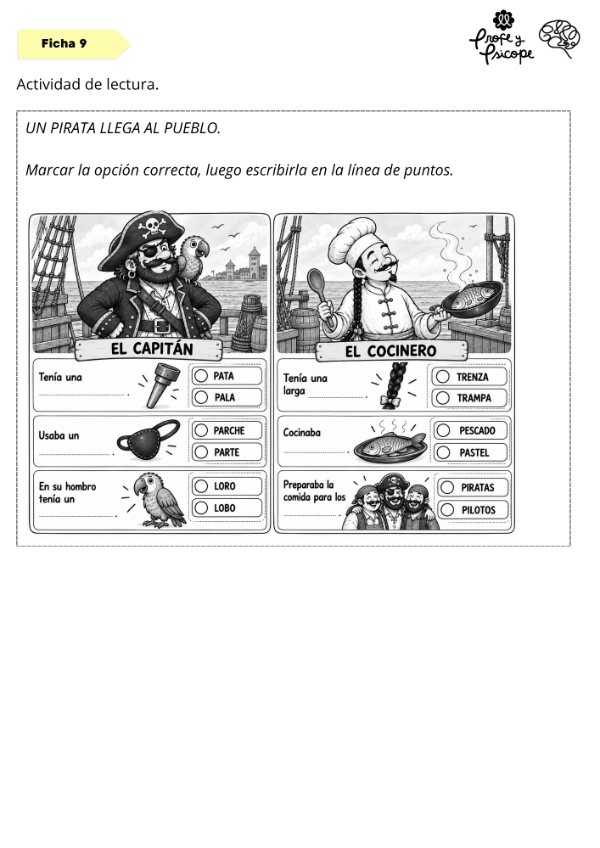 Producto - CUENTOS CON PIRATAS: Recorridos diversificados de alfabetización 3 niveles - 3