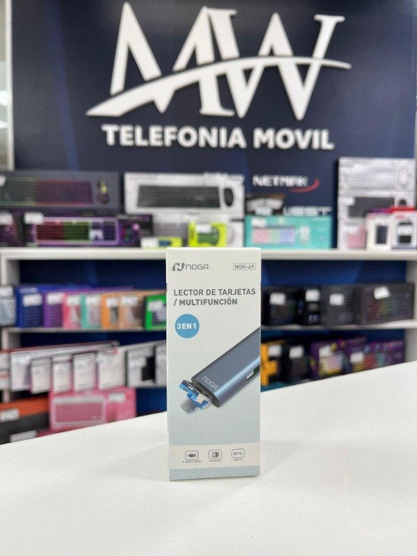 Producto - Lector de Tarjeta USB Type C Micro USB Noga NGH-49
