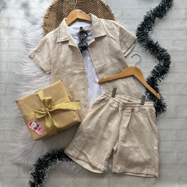 Producto - Conjunto Lean para NIÑOS camisa + bermuda talles 6 al 16