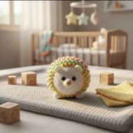 Producto - Amigurumi puercoespín