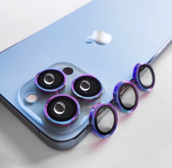Producto - Protectores de cámara Tornasolado - iPhone 15 pro