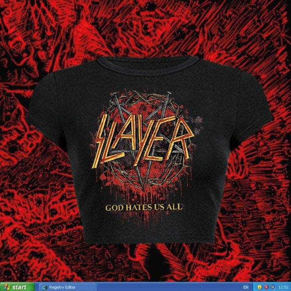 Producto - GOD HATE US ALL - Baby tee