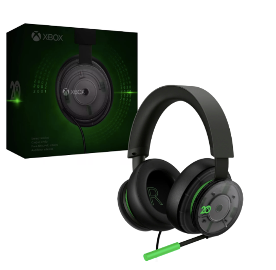 Producto - Auricular Con Cable Xbox Series X/S 20th Aniversario