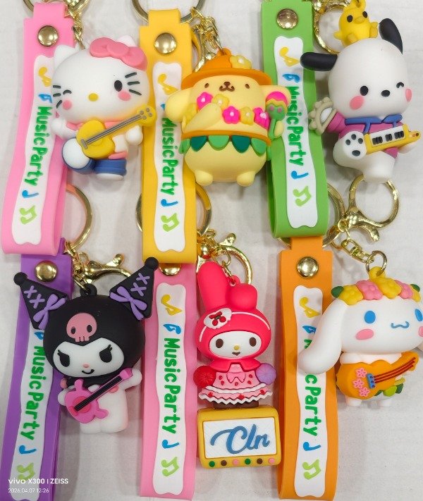 Producto - LLAVERO SANRIO GOMA SURT