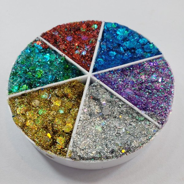 Producto - Carrucel mix de Glitters en Gel