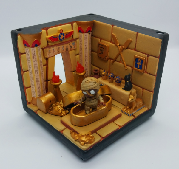 Producto - Diorama La Momia (con luz)
