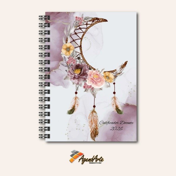 Producto - Calificadores Docentes 10 Cursos - Tapa Dura A5 - Diseño 10