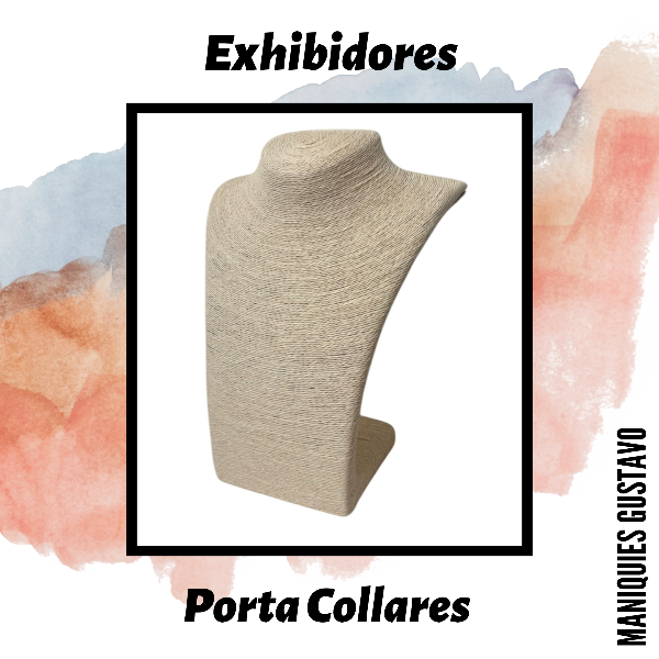 Producto - Exhibidor de collar de yute