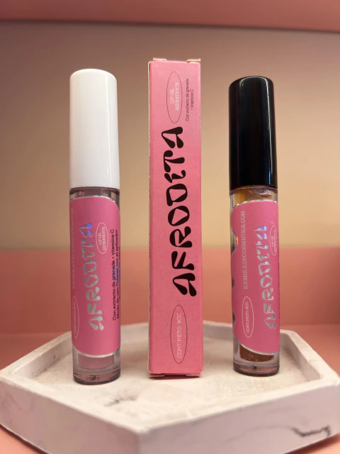 Producto - AFRODITA Lip oil hidratante con extracto de granada + vitamina C