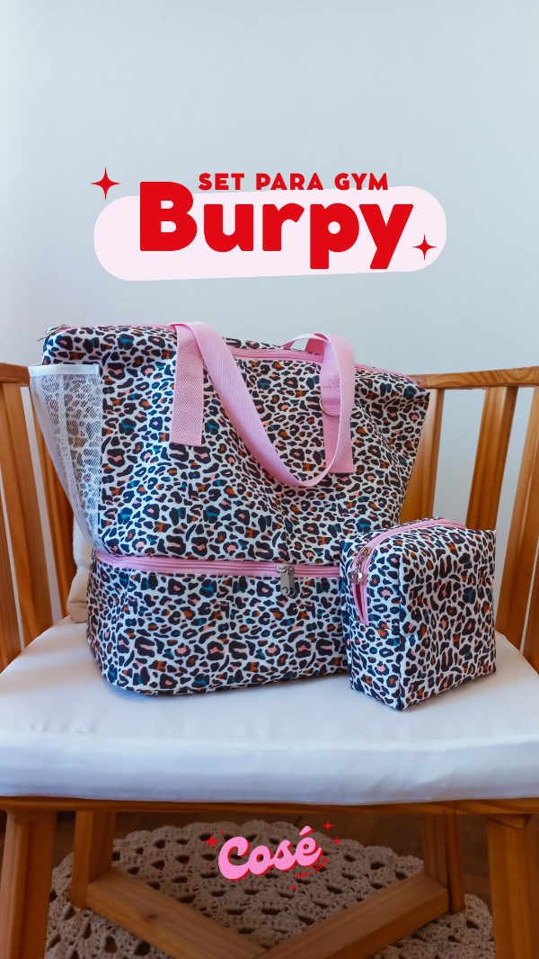 Producto - Set para Gym - BURPY (Tutorial GRATIS en Instagram)