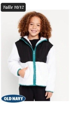 Producto - Campera sherpa old navy talle 10/12 blanca