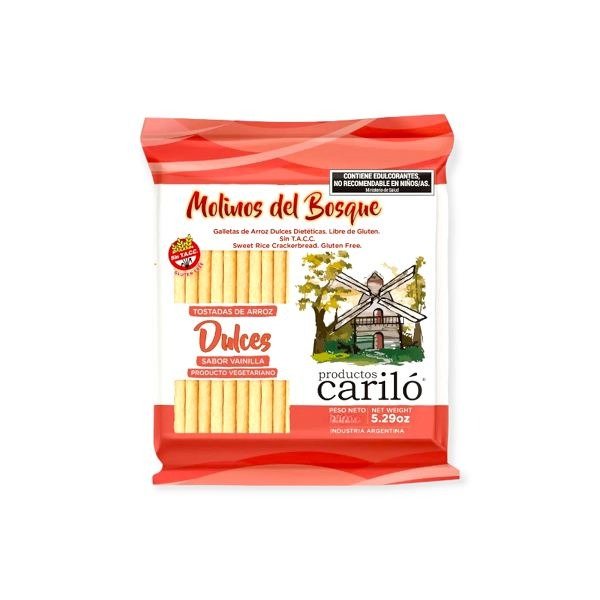 Producto - Tostada de arroz molinos del bosque dulce