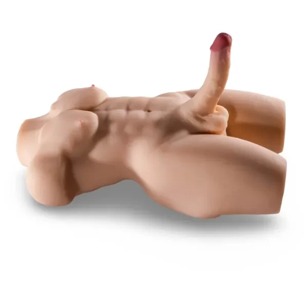 Producto - Hérculex  Torso Realista De Gran Pene Y Cola  Balita De Regalo