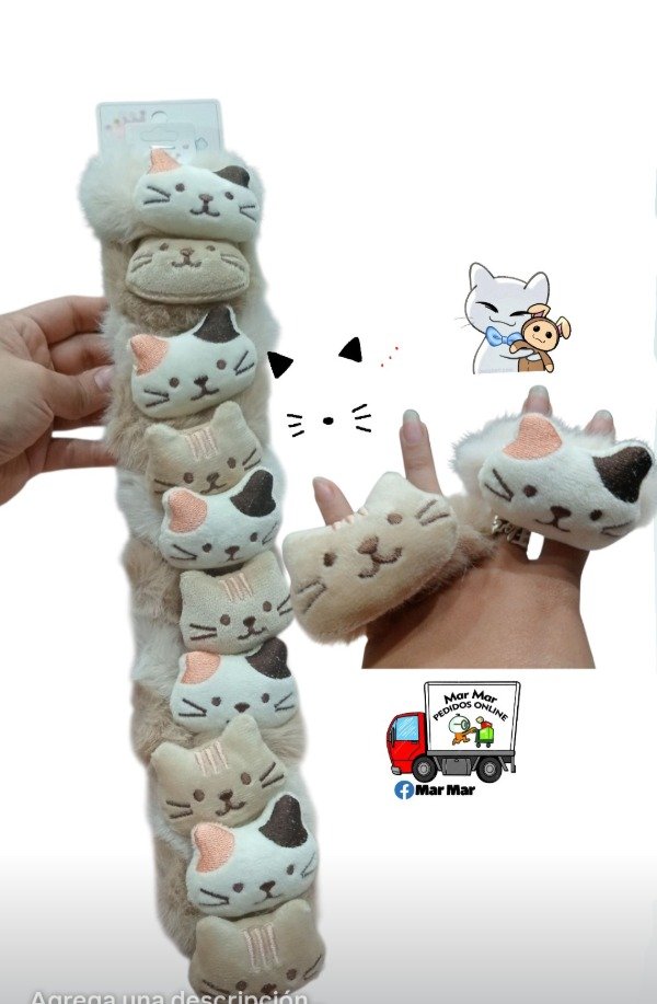 Producto - Colita peluche de gatito (menor)