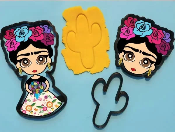 Producto - Cortantes frida + cactus
