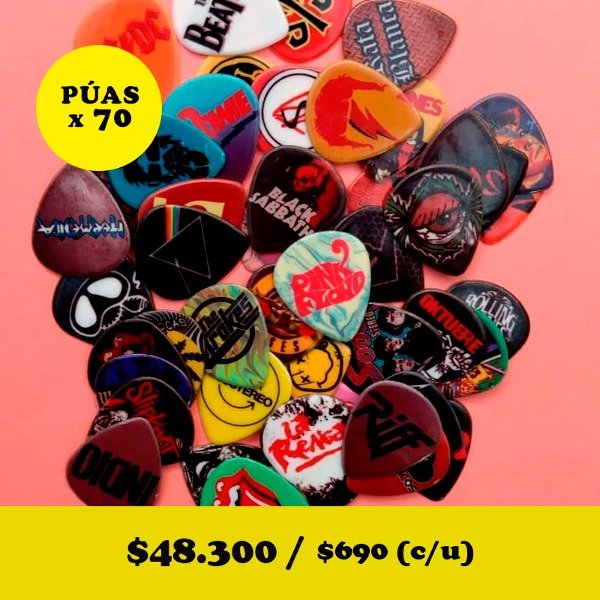 Producto - Púas x 70 unidades