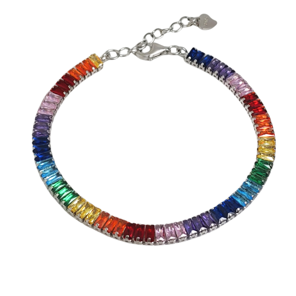 Producto - Pulsera  Tenis Plata 925 Ares
