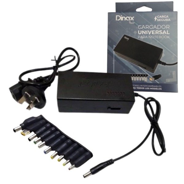 Producto - CARGADOR NOTEBOOK UNIVERSAL DINAX