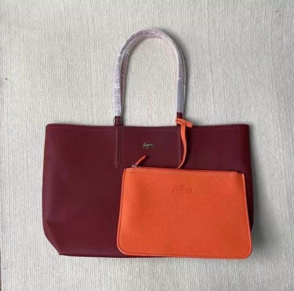 Producto - Bolso Lacoste Bordo