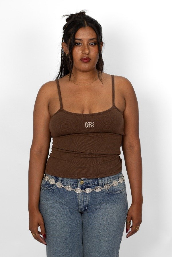 Producto - Musculosa BRA Chocolate