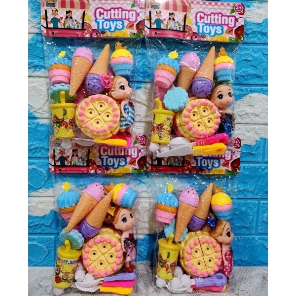 Producto - Set muñeca accesorios helado