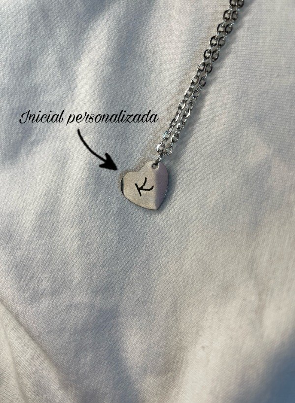 Producto - Collar Mini Heart: Inicial