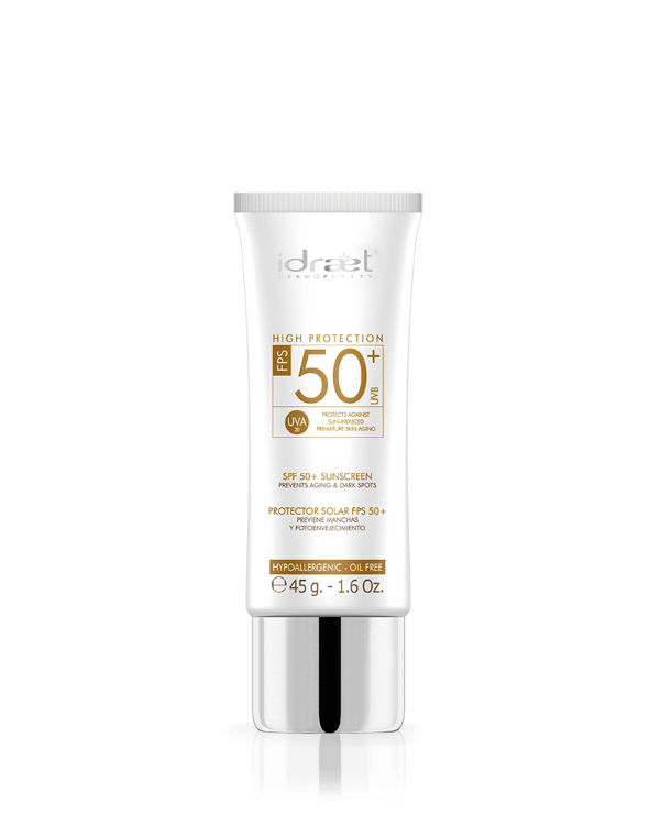 Producto - SPF 50+ Crema Natural (Sin Color) - Facial Travel Edition 45g