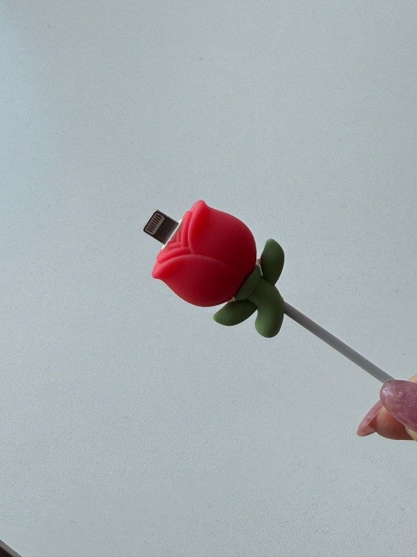 Producto - Come cable rosa roja