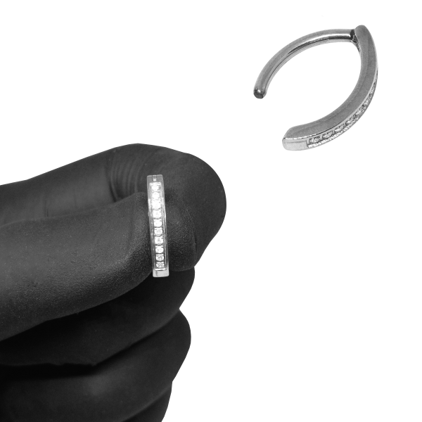 Producto - OMBLIGO CLICKER CON MULTISTRASS PLATEADO