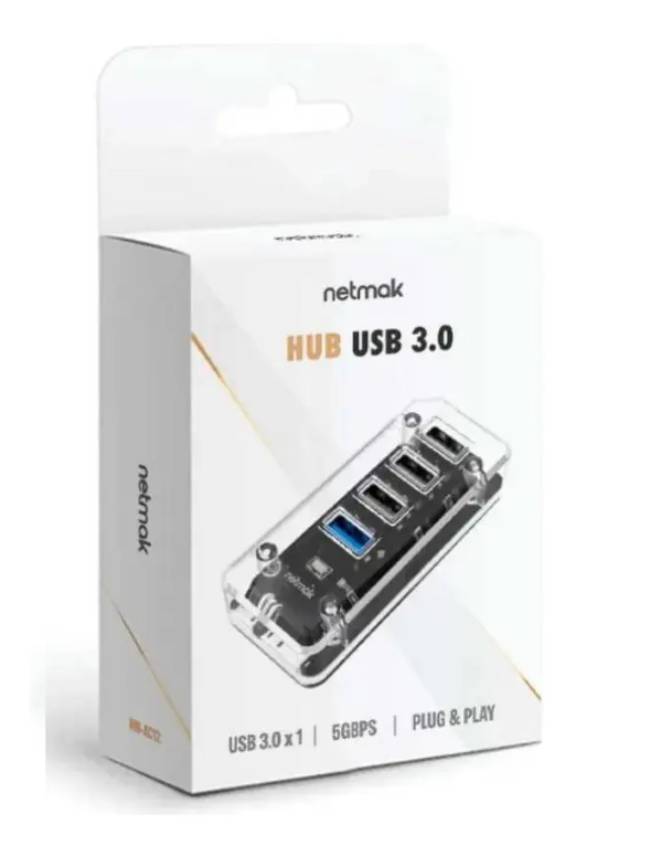 Producto - Multipuertos HUB USB a 3 puertos NM AC12